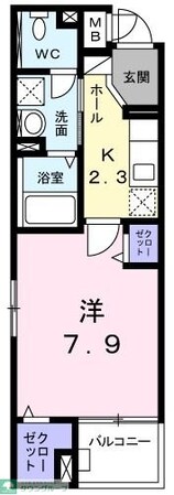 サンリット ヴィラIIの物件間取画像